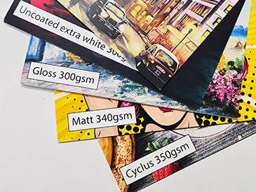 business cards paper types