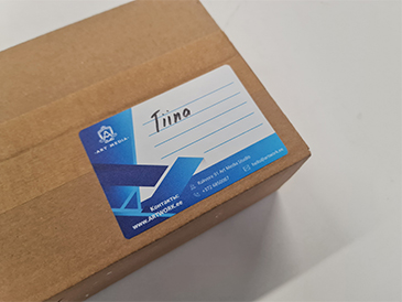 business cards stickers