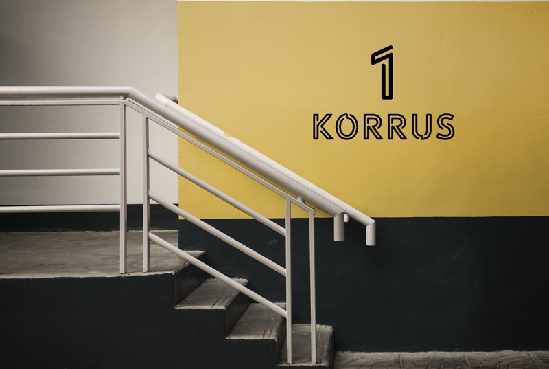 Majakleebised, korrusenumbrid
